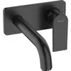 Image de hansgrohe, Robinetterie de salle de bains, Set de finition VERNIS Shape, pour robinetterie de lavabo encastrée à 2 trous, noir mat
