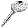 Image de hansgrohe, Pommeau de douche, Raindance Select S 120 PowderRain EcoSmart (3 Types de jets, 8.30 l/min)