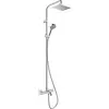 Image de hansgrohe, Système de douche, HG Showerpipe VERNIS Shape 230 1jet avec thermostat de baignoire chromé