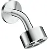 Image de hansgrohe, Pommeau de douche, Douche de tête 75 1jet EcoSmart AXOR ONE avec bras de douche chromé (1 Type de jet, 8.70 l/min)