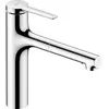 Image de hansgrohe, Robinetterie de cuisine, HG Mitigeur monocommandé pour évier Zesis M33 160 Douchette extractible 2 jet sBox lite chromé