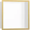 Image de hansgrohe, Rangement pour douche, HG Niche murale XtraStoris Individual blanc mat 300x300x100mm Cadre design pol.