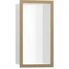 Image de hansgrohe, Rangement pour douche, HG Niche murale XtraStoris Individual blanc mat 300x150x100mm Cadre design bru (15 x 10 x 30 cm)