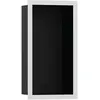 Image de hansgrohe, Rangement pour douche, HG Niche murale XtraStoris Individual ma-sw 300x150x100mm Cadre design blanc mat (15 x 10 x 30 cm)