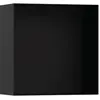 Image de hansgrohe, Rangement pour douche, HG Niche murale XtraStoris Minimalistic m ouvert. Ra 300x300x140mm noir mat (30 x 14 x 30 cm)
