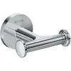 Image de hansgrohe, Porte-serviettes + crochets pour serviettes, Crochet à linge AXOR Universal Circular, double chromé