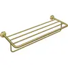 Image de Axor, Porte-serviettes + crochets pour serviettes, Porte-serviettes Universal Circular brushed brass