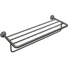 Image de hansgrohe, Porte-serviettes + crochets pour serviettes, Porte-serviettes Axor Universal Circular polished black chrome