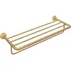 Image de hansgrohe, Porte-serviettes + crochets pour serviettes, Porte-serviettes Axor Universal Circular brushed gold optic