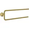 Image de Axor, Porte-serviettes + crochets pour serviettes, Porte-serviettes Universal Circular deux bras brushed brass