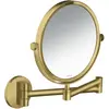 Image de hansgrohe, Miroir cosmétique, Miroir de rasage Axor Universal Circular brushed brass