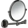 Image de hansgrohe, Miroir cosmétique, Miroir de rasage Axor Universal Circular poli noir chrome
