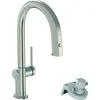 Image de hansgrohe, Robinetterie de cuisine, Système de filtration 210 Aqittura M91 Tuyau extensible, 1 jet acier optique
