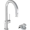Image de hansgrohe, Robinetterie de cuisine, Système de filtration 210 Aqittura M91 Tuyau extensible, 1 jet, sBox chromé
