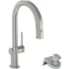 Image de hansgrohe, Robinetterie de cuisine, Système de filtration 210 Aqittura M91 Tuyau extensible, 1 jet, sBox acier optique