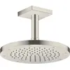 Image de hansgrohe, Pommeau de douche, AXOR ShowerSolutions raccord de plafond, carré, 100mm, 26437