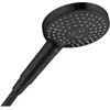 Image de Axor, Pommeau de douche, HG Douchette à main 120, 3 jets noir mat (3 Types de jets, 15 l/min)
