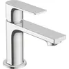 Image de hansgrohe, Robinetterie de salle de bains, HG Mitigeur monocommandé pour lavabo Rebris E 80, CoolStart, sans garniture de vidage chromé