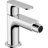 Image de hansgrohe, Robinet de bidet, HG Mitigeur monocommandé pour bidet Rebris S avec vidage à tirette en métal chromé