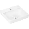 Image de hansgrohe, Lavabo, Xelu Q Lave-mains, suspendu, 500x480, sans trop-plein, SmartClean, blanc, 6101 (480 mm, 500 mm)