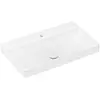 Image de hansgrohe, Lavabo, Xelu Q lavabo, 800x480, suspendu, sans trop-plein, blanc, 6102 (480 mm, 800 mm)