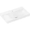 Image de hansgrohe, Lavabo, Xelu Q lavabo avec tablette à gauche, 800x480, suspendu, sans trop-plein, blanc, 6103 (480 mm, 800 mm)