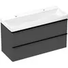 Image de hansgrohe, Lavabo, Xelu Q lavabo, 1200x480, suspendu, sans trop-plein, blanc, 61 (480 mm, 1200 mm)