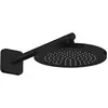 Image de Axor, Pommeau de douche, HG douche de tête 245, 1 jet noir mat (1 Type de jet, 10.10 l/min)