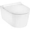 Image de hansgrohe, Cuvette toilettes + bidet, EluPura S kit WC mural 540 AquaHelix Flush, siège de WC inclus, HygieneEffect, blanc, 540
