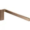 Image de hansgrohe, Porte-serviettes + crochets pour serviettes, AXOR Universal Rectangular Porte-serviettes, métal, simple, fixe, longueur 380mm, 42626