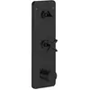 Image de hansgrohe, Robinetterie de salle de bains, Set de finition AXOR CITTERIO E module thermostatique noir mat