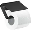 Image de Axor, Dérouleur de papier toilette, Porte-rouleau de papier Universal noir mat