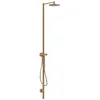 Image de hansgrohe, Système de douche, AXOR Starck kit colonne de douche, douche de tête 240 1jet, avec thermostat, montage appa