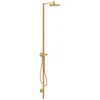 Image de hansgrohe, Système de douche, AXOR Starck kit colonne de douche, douche de tête 240 1jet, avec thermostat, montage appa