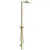 Image de hansgrohe, Système de douche, AXOR Starck kit colonne de douche, douche de tête 240 1jet, avec thermostat, montage appa
