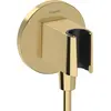Image de hansgrohe, Barre de douche + curseur, HG Raccord mural FixFit S avec support de douche polished gold optic