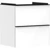 Image de hansgrohe, Meuble sous-lavabo, Xelu Q Meuble sous-lavabo, 580x475, 2 tiroirs, pour lavabo, 5402 (63.50 x 63 x 49.60 cm)