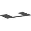 Image de hansgrohe, Console de lavabo, Xelu Q Console avec découpe au centre, 980x550, pour vasque à poser 500x480mm, polie, 54