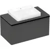 Image de hansgrohe, Console de lavabo, Xelu Q Console avec découpe au centre, 980x550, pour vasque à poser 600x480mm, polie, 54