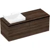 Image de hansgrohe, Console de lavabo, Xelu Q Console avec découpe à gauche, 1360x550, pour vasque à poser, polie, 54097