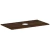 Image de hansgrohe, Console de lavabo, Xelu Q Console avec découpe ronde au centre, 980x550, pour vasque à poser, sans trou pou