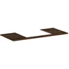 Image de hansgrohe, Console de lavabo, Xelu Q Console avec découpe au centre, 1180x550, pour vasque à poser 600x480mm, polie, 5