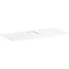 Image de hansgrohe, Console de lavabo, Xelu Q Console avec découpe au centre, 1180x550, pour vasque à poser, avec trou pour rob