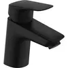 Image de hansgrohe, Robinetterie de salle de bains, HG Mitigeur monocommandé pour lavabo 70 LOGIS DN 15 avec vidage noir mat