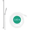 Image de hansgrohe, Pommeau de douche, Pulsify S Set de douche 100, 1 type de jet économie deau+, barre de douche 90 cm, 24383 (1 Type de jet)