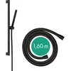 Image de hansgrohe, Pommeau de douche, Pulsify S Set de douche 100, 1 type de jet économe en eau, barre de douche 65 cm, 24372 (1 Type de jet)