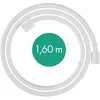 Image de hansgrohe, Flexible de douche, Designflex flexible de douche textile, longueur 1600mm, 28260 (160 cm)