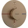 Image de hansgrohe, Robinetterie de salle de bains, ShowerSelect Comfort S thermostat, encastré, 2 consommateurs, rosace ronde, avec combinai