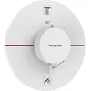 Image de hansgrohe, Robinetterie de salle de bains, ShowerSelect Comfort S thermostat, encastré, 2 consommateurs, rosace ronde, 15554