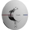 Image de hansgrohe, Robinetterie de salle de bains, ShowerSelect Comfort S thermostat, encastré, 1 consommateur, une sortie supplémentaire